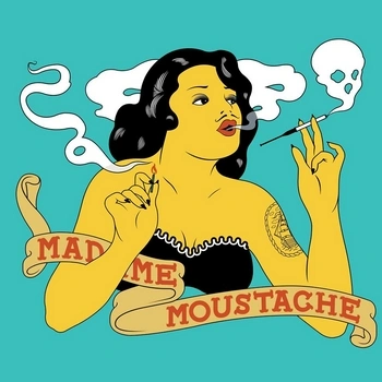 Madame Moustache logo